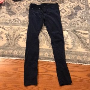 Blue ag 27 corduroy jeans perfect condition
